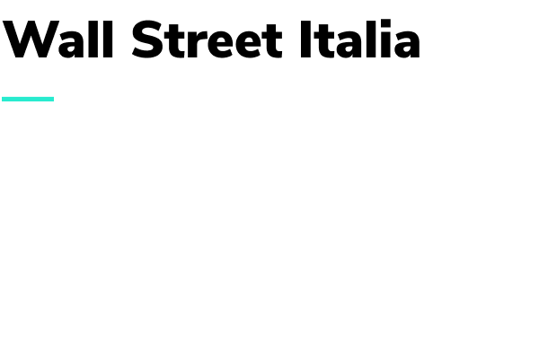 Asset Presslogo Wall Street Italia